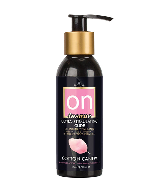 Sensuva VL799-ML ON Insane Ultra Stimulating Glide, 4.23 oz Cotton Candy