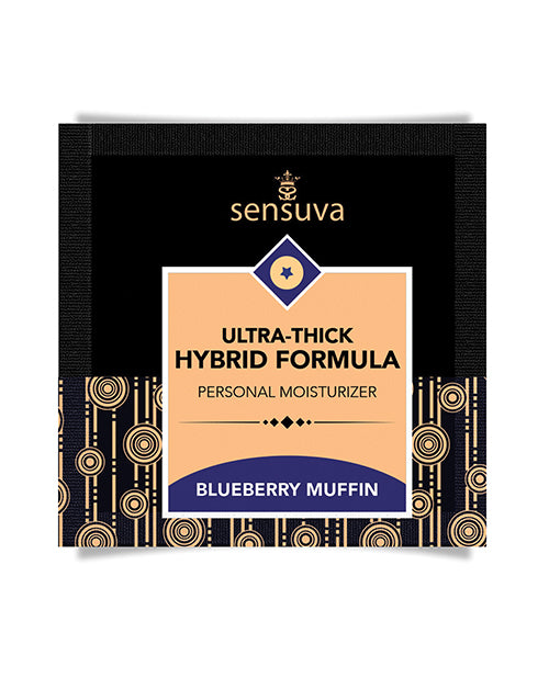 Sensuva VL833 Ultra Thick Hybrid Personal Moisturizer, 6 ml Blueberry Muffin