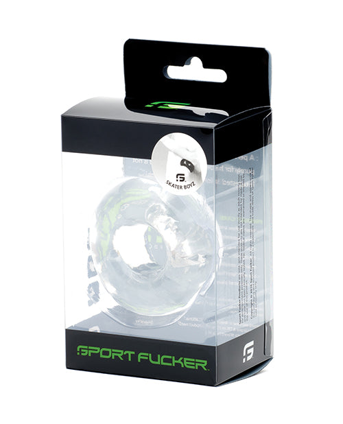 665, Inc 10870 Sport Fucker Skater Boyz, Clear, 2-1/8" OD