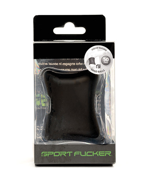 665, Inc 22068 Sport Fucker Ergo Balls, 50mm Black