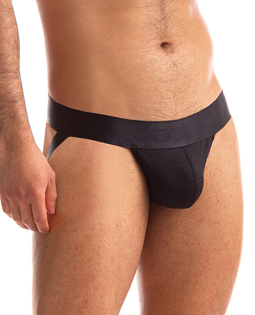 665, Inc 22575 Stealth Jockstrap - S Black Nylon/Elastane