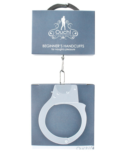Shots America LLC OU001MET Beginner's Handcuffs, Metal