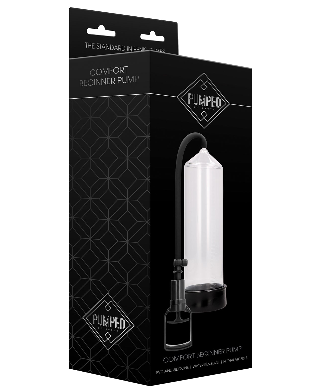 Shots America LLC PMP002TRA Comfort Beginner Pump, Transparent, 6cm Diameter