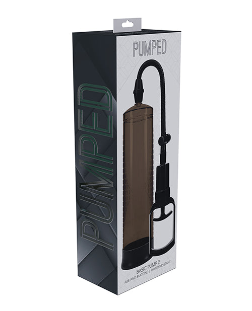 Shots America LLC PMP055BLK Basic Pump 2 Water Resistant Penis Pump, Black