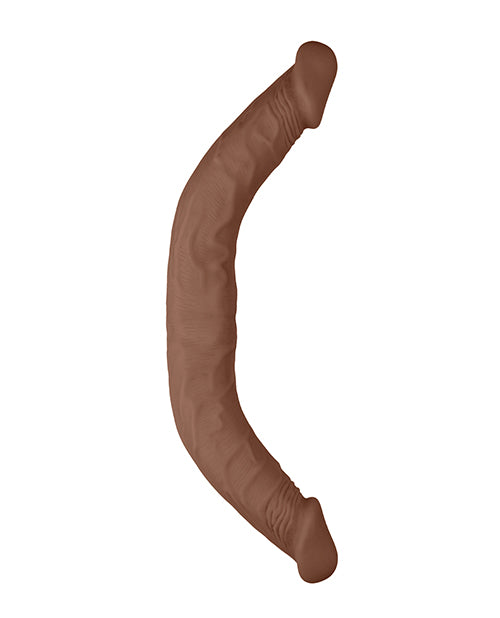 Shots America LLC REA103TAN Shots RealRock 18" Double Dong, Realistic TPE