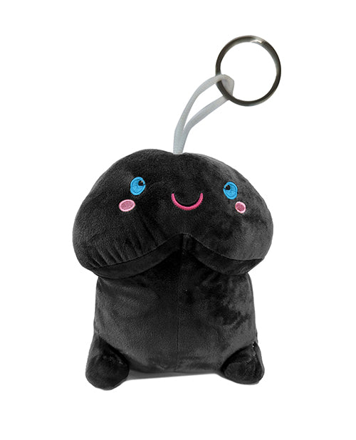 Shots America LLC SLI218BLK Short Penis Plushie, Black 4"