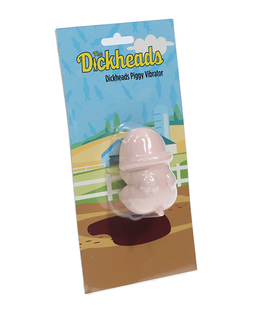 Shots The Dickheads Piggy Silicone Vibrator, 10-Speed Rechargeable – Pink
