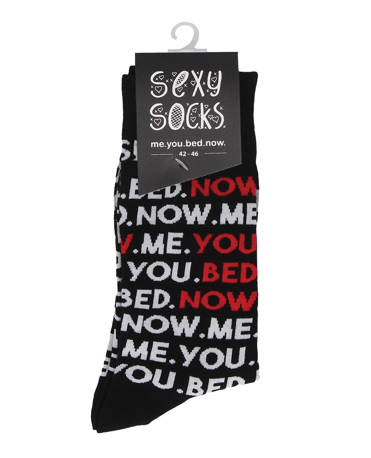 Shots America LLC SOCK010-2 Sexy Socks, Black Cotton Blend