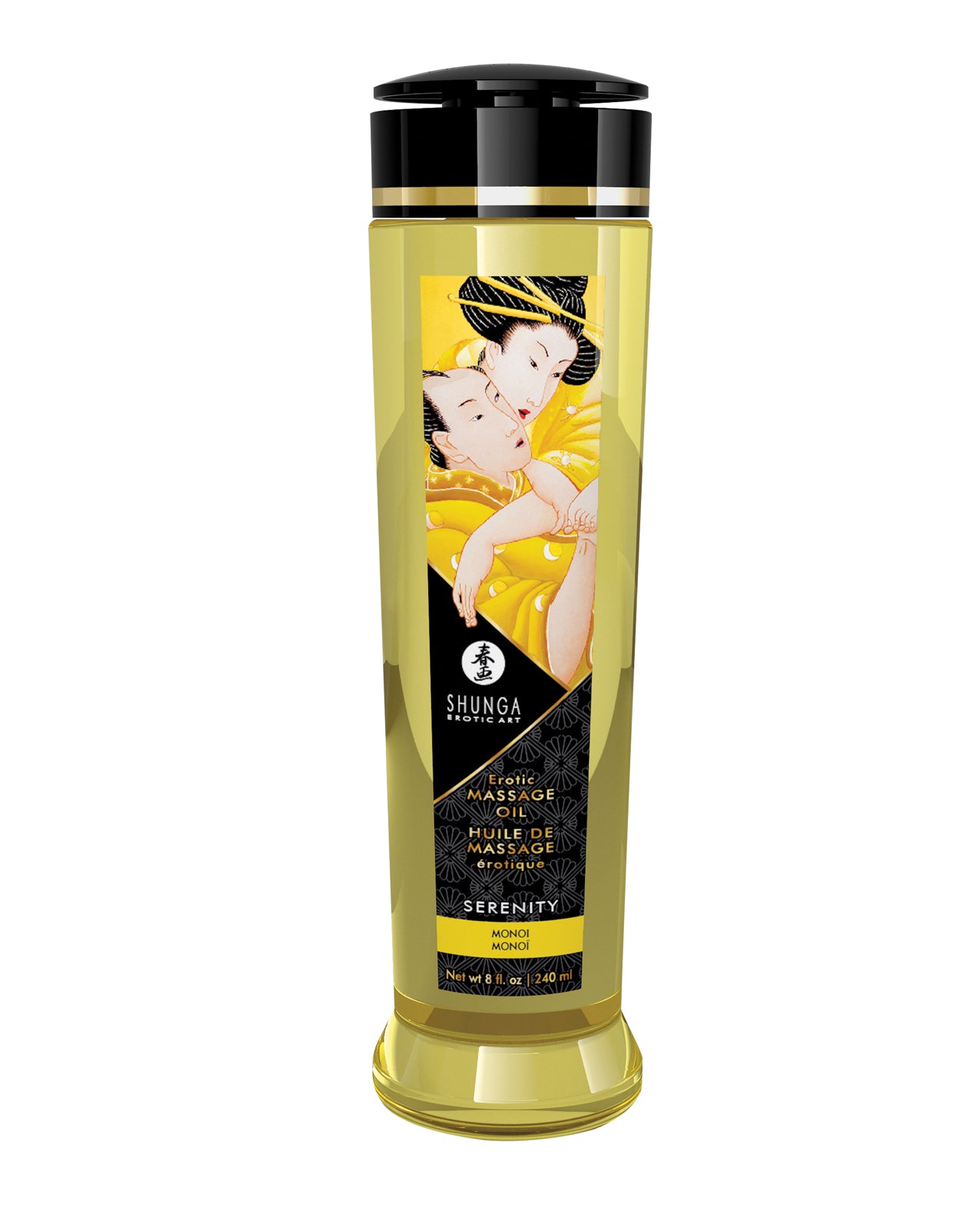 Shunga 1213 Monoi Erotic Massage Oil, 8 oz
