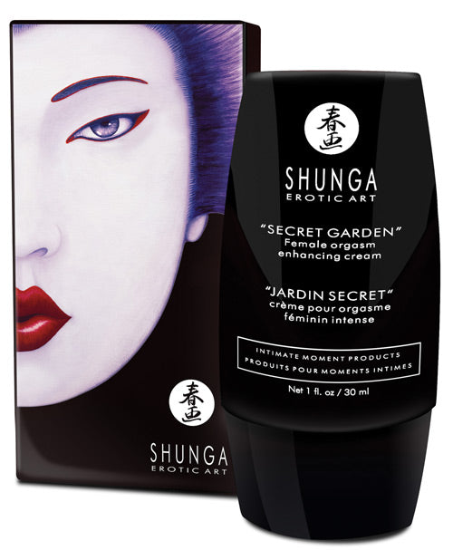 Shunga Secret Garden Female Orgasm Enhancing Cream, 1 oz