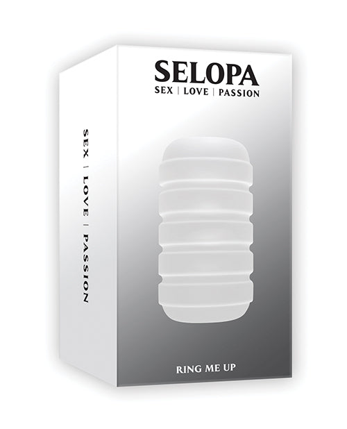 Evolved SL-MS-3960-2 Ring Me Up Dual Entry Stroker, Clear TPE