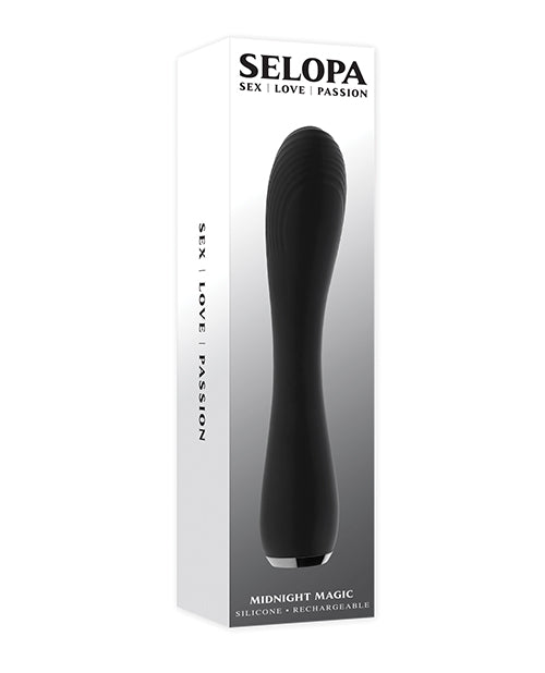 Evolved SL-RS-4776-2 Midnight Magic Flexible Vibrator, Black