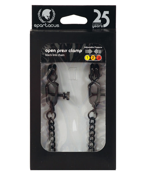 Spartacus SPF-07 Adjustable Alligator Nipple Clamps, 17-Inch Metal