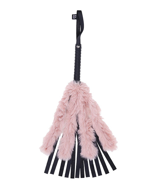 Sportsheets International SS09848 Brat Faux Fur Flogger, Vegan Leather