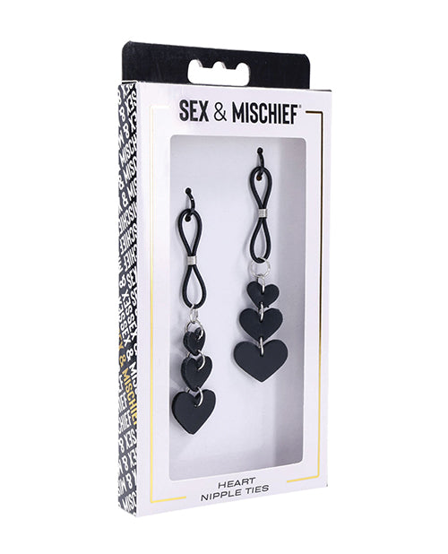 Sportsheets International SS09857 Heart Nipple Ties