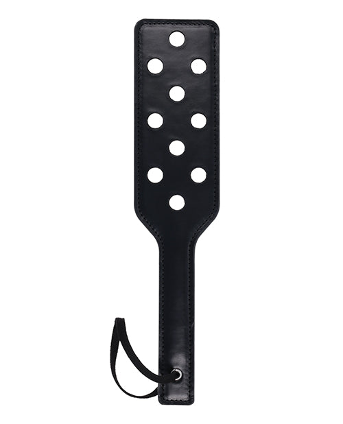 Sportsheets International SS10313 Shadow Paddle, Black Faux Leather