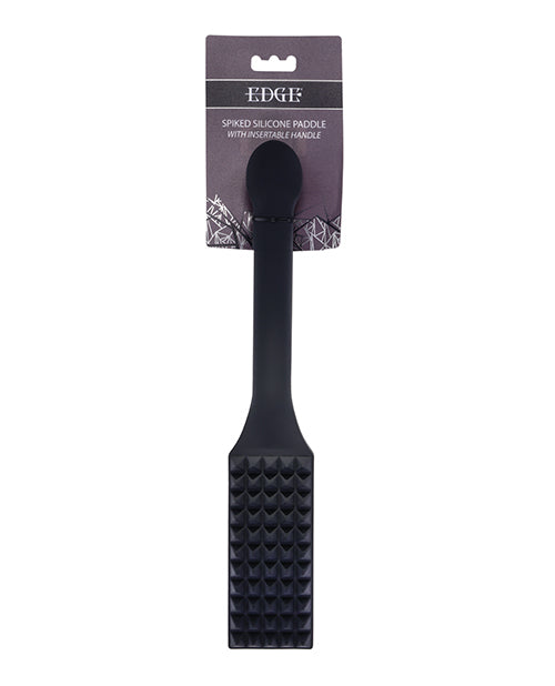 Sportsheets International SS98054 Edge Spiked Paddle, Black Silicone