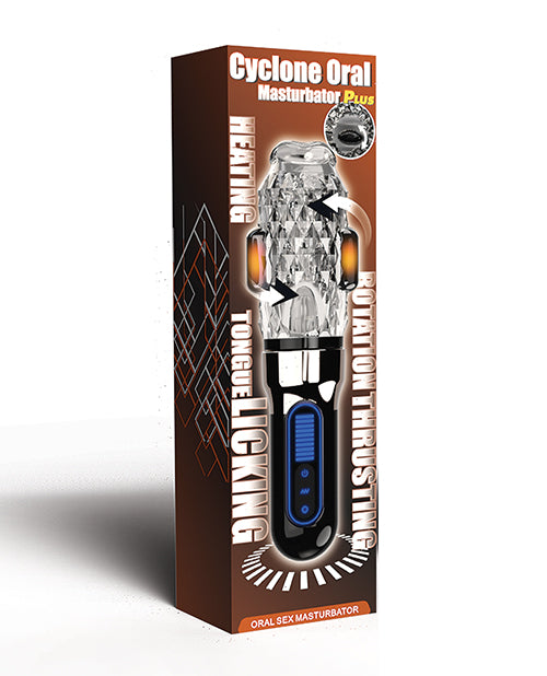 SECWELL SW25077 Cyclone Oral Masturbator Plus, Heating, Rotating, Thrusting