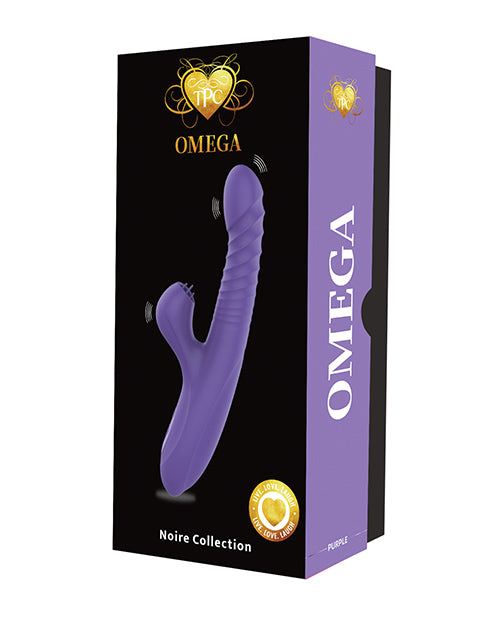 The Pleasure Company Omega Multi-Function Warming Rabbit Vibe, Purple