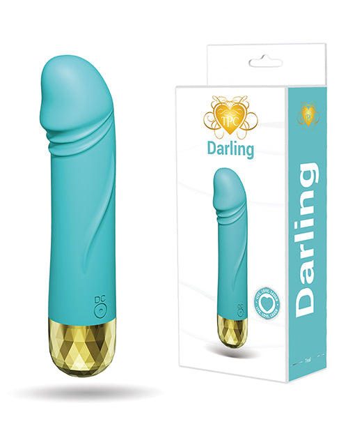 The Pleasure Company TPCW3006T Darling Bullet, Vibrating Turquoise
