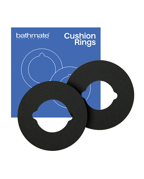 Bathmate BM-CP-P2 Cushion Rings, Black, Pack of 2