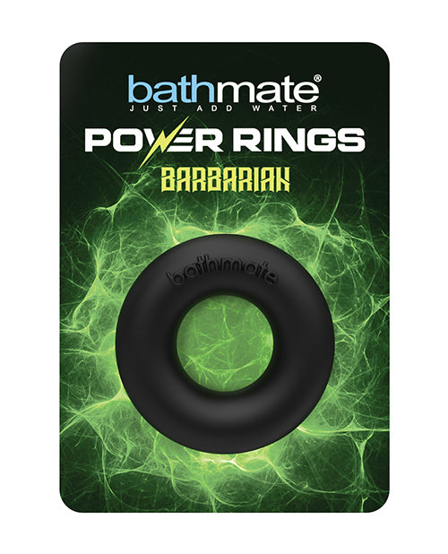 Bathmate BM-CR-BA Barbarian Cock Ring, Black, TPE/TPR