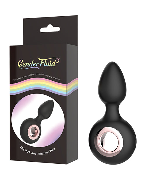 Thank Me Now GF-4257 Tremor Ring Plug Anal Vibe, 10 Patterns, USB Rechargeable
