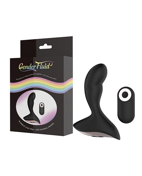 Thank Me Now GF-4271 Gender Fluid Rumble Anal Vibe, 10 Patterns