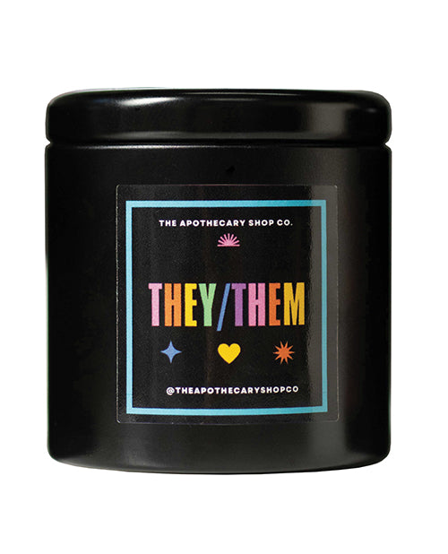 Thank Me Now GF-8280 Gender Fluid They/Them Candle, 4oz, Vanilla Bean