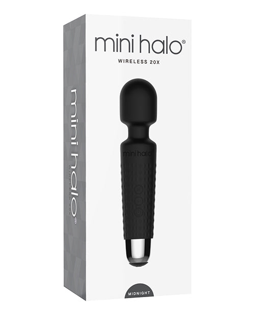Viben MH-3090 Mini Halo Wireless 20x Wand, 20 Patterns, Black, USB Rechargeable