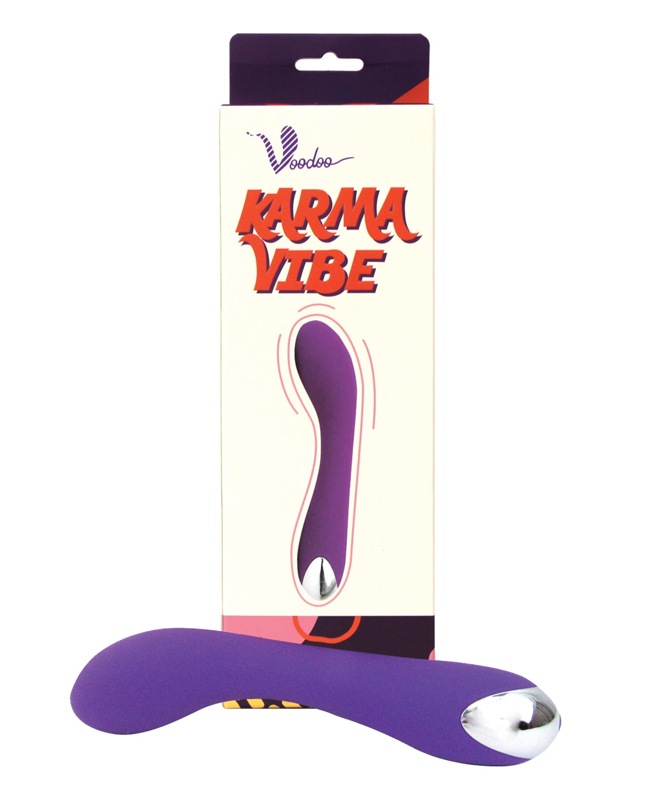 Thank Me Now VS-1119 Karma Vibe 10X Wireless, Purple, Waterproof