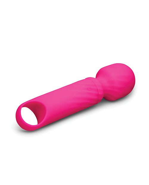 Vibe Fantasy 5 in. Lolly Mini Wand Vibrator, Pink