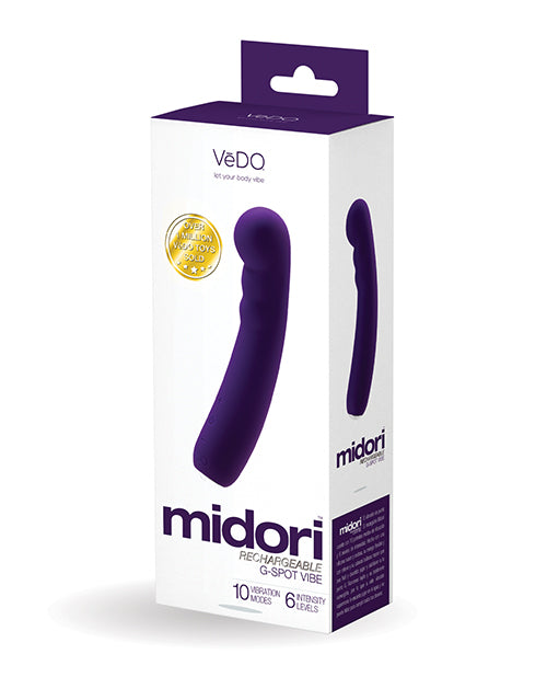 VeDo VI-P2013 G Spot Vibe, Rechargeable, 10 Modes, Silicone, Purple