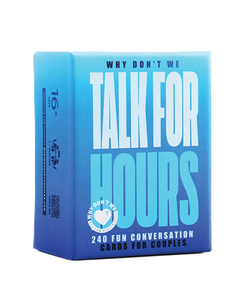 Why Don't We 0726754781179 Talk For Hours Conversation Cards