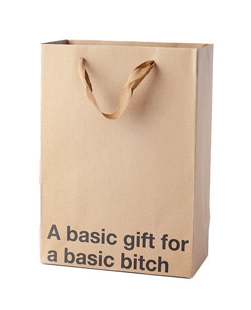 Wood Rocket BAG3PK-007 'A Basic Gift For A Basic Bitch' Gift Bag (Pack of 3)