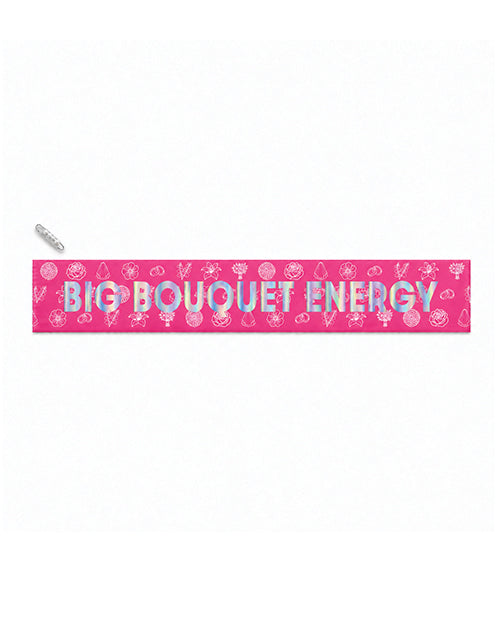 Wood Rocket Big Bouquet Energy Bachelorette Party Sash