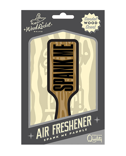 Wood Rocket Spank Me Paddle Air Freshener, Sandalwood Scent