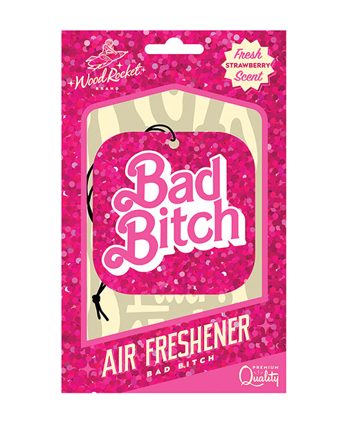 Wood Rocket VAF-013 Bad Bitch Air Freshener, Strawberry Scent