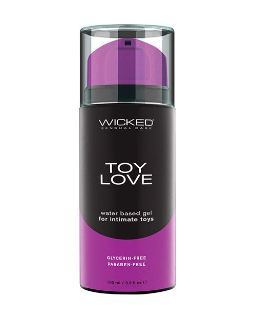 Wicked Sensual Care 90103 Toy Love Waterbased Gel, 3.3 oz