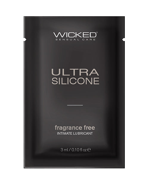 Wicked Sensual Care 90500 Ultra Silicone Lubricant, Fragrance-Free, 0.1 oz