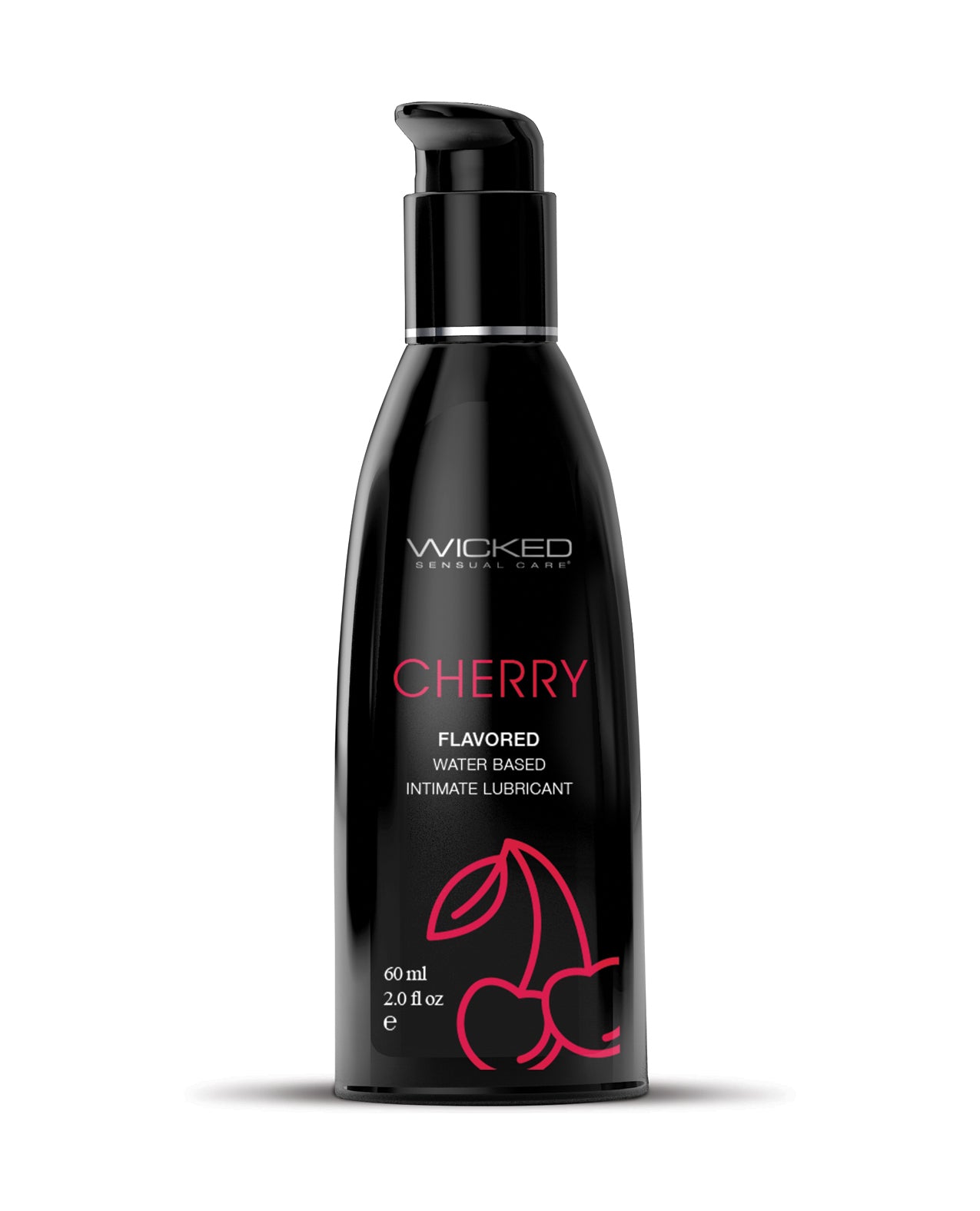 Wicked Sensual Care 90432 Water Based Lubricant, Cherry Flavor, 2 oz