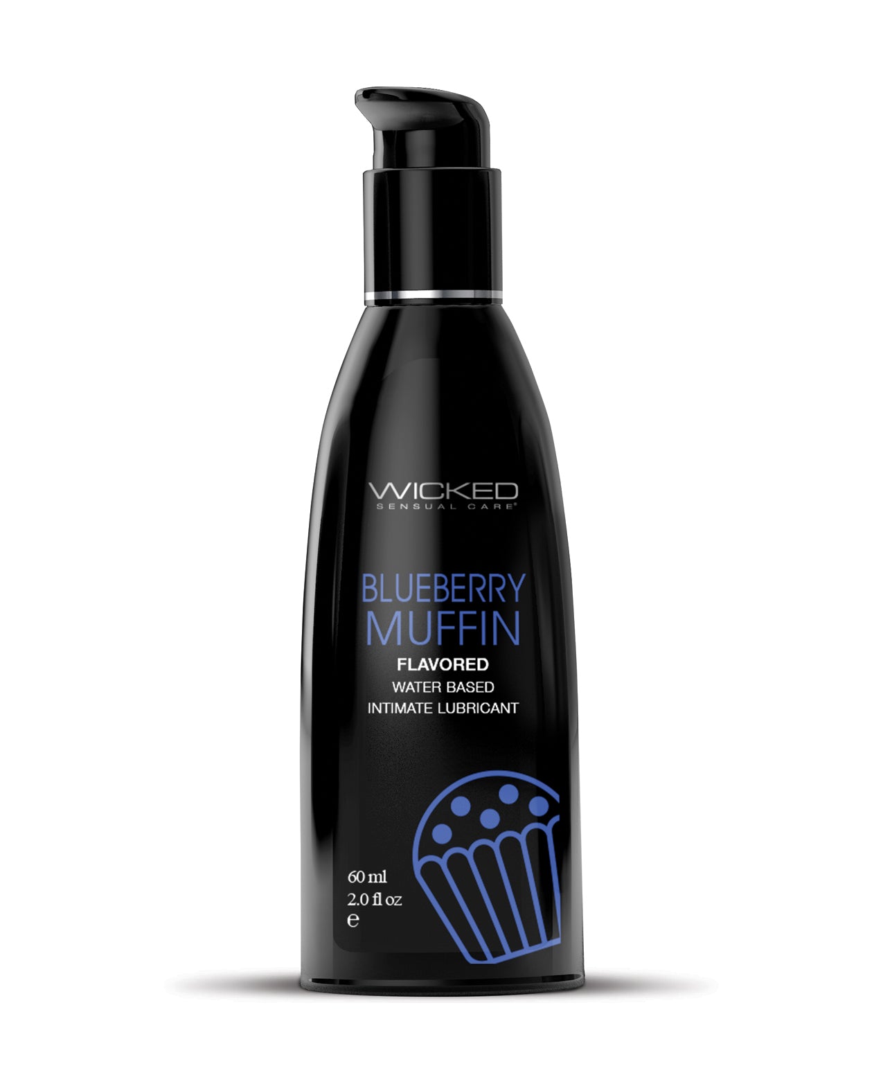 Wicked Sensual Care 90452 Blueberry Muffin Water Based Lubricant, 2 oz