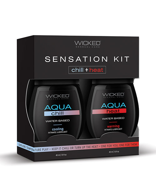 Wicked Sensual Care 99220 Sensations Kit Lubricants, 1.5 oz Bottles