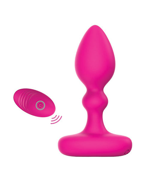 Pink Elephant PE-1001 Lil Rumble Rechargeable Vibe w/Remote, Pink
