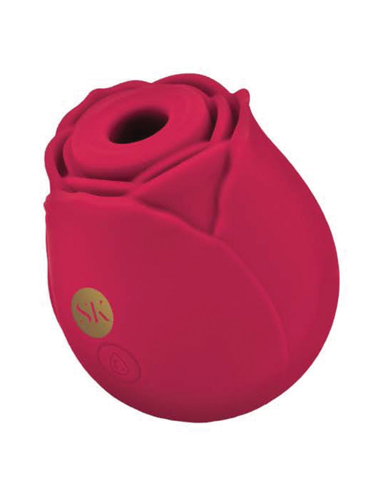 Xgen Secret Kisses Rosegasm Air Suction Clitoral Vibrator - Red