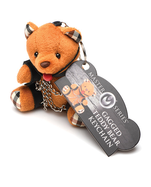 XR, LLC AH118 Master Series Gagged Teddy Bear Keychain