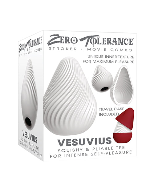 Evolved ZE-MS-3442-2 Vesuvias Stroker, White