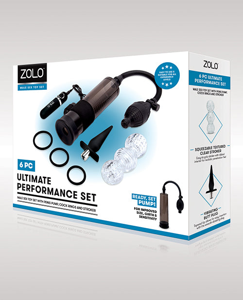 Xgen ZO-6048 6-Piece Ultimate Performance Set, Black