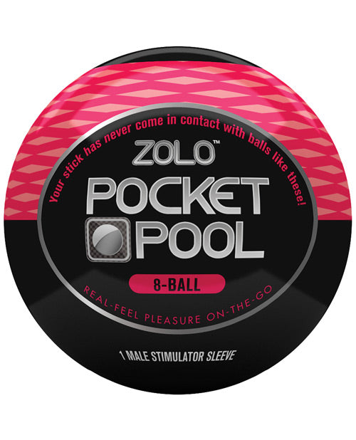 Xgen ZO-5010 ZOLO Pocket Pool 8 Ball, Red