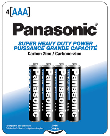 Power Technology 52 AAA Batteries, Pack of 4